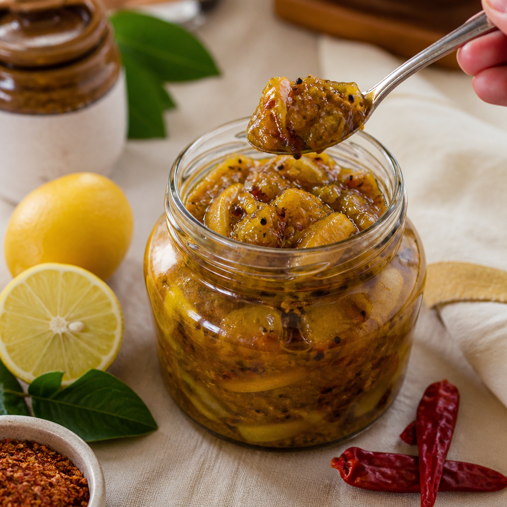 Lemon Pickle — Sweet & Sour